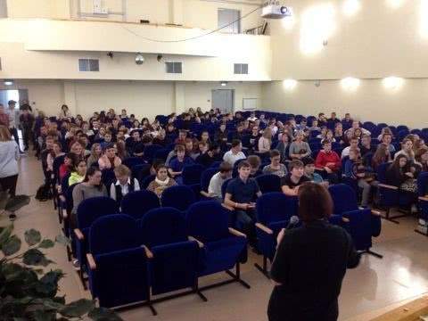 Конференция новоиспеченного Молодежного совета школьных спортивных клубов города Москвы 